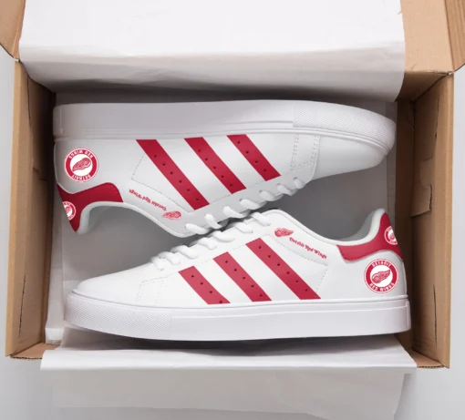 Detroit Red Wings Stan Smith Shoes 1 Detroit Red Wings Stan Smith Shoes