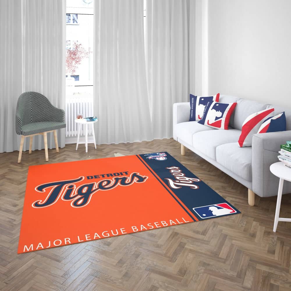 Detroit Tigers Area Rug 1 Detroit Tigers Area Rug
