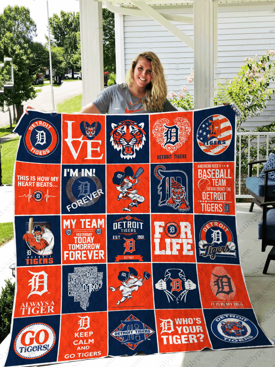 Detroit Tigers Blanket 1 Detroit Tigers Blanket