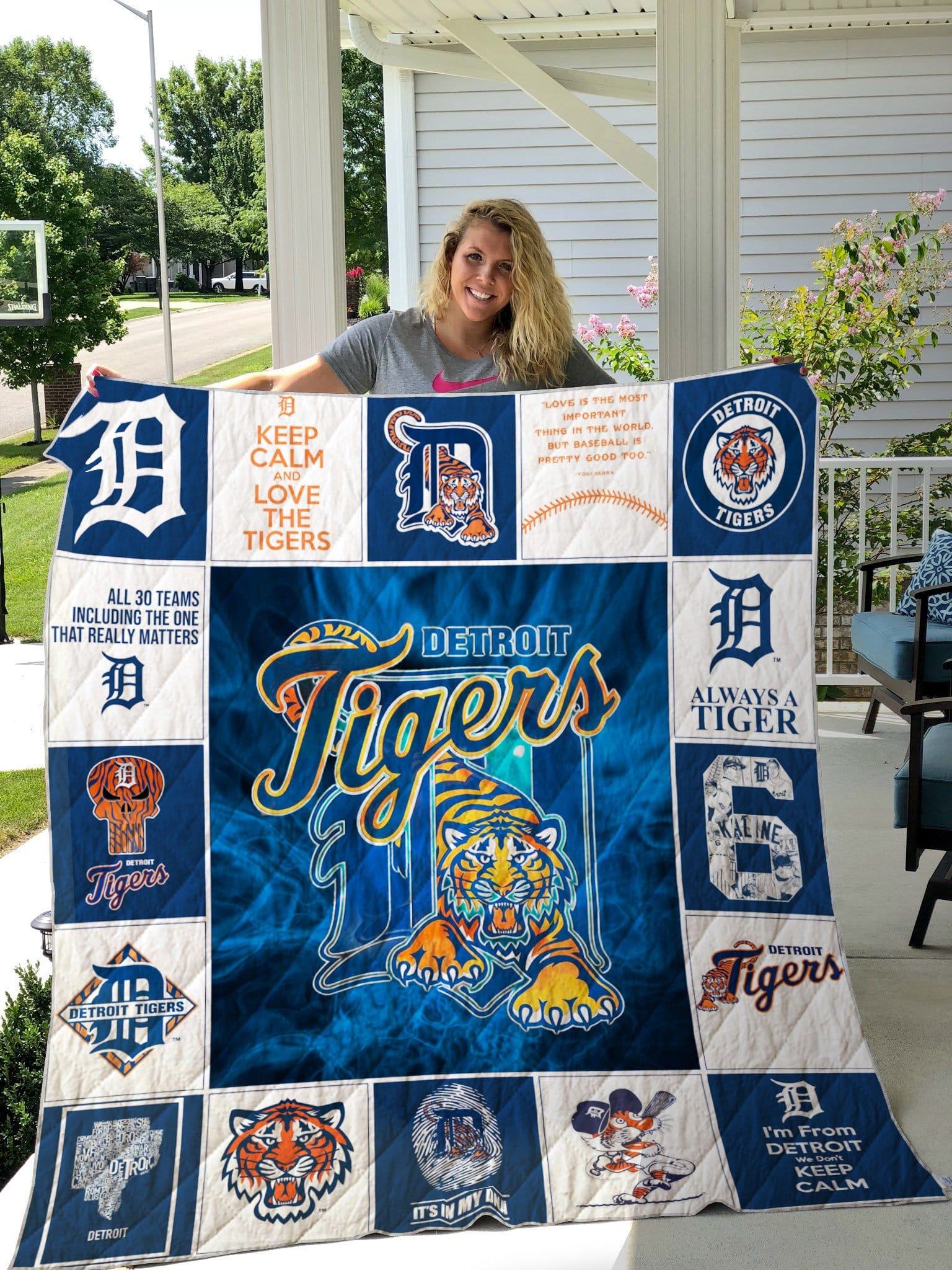 Detroit Tigers Blanket 1 Detroit Tigers Blanket
