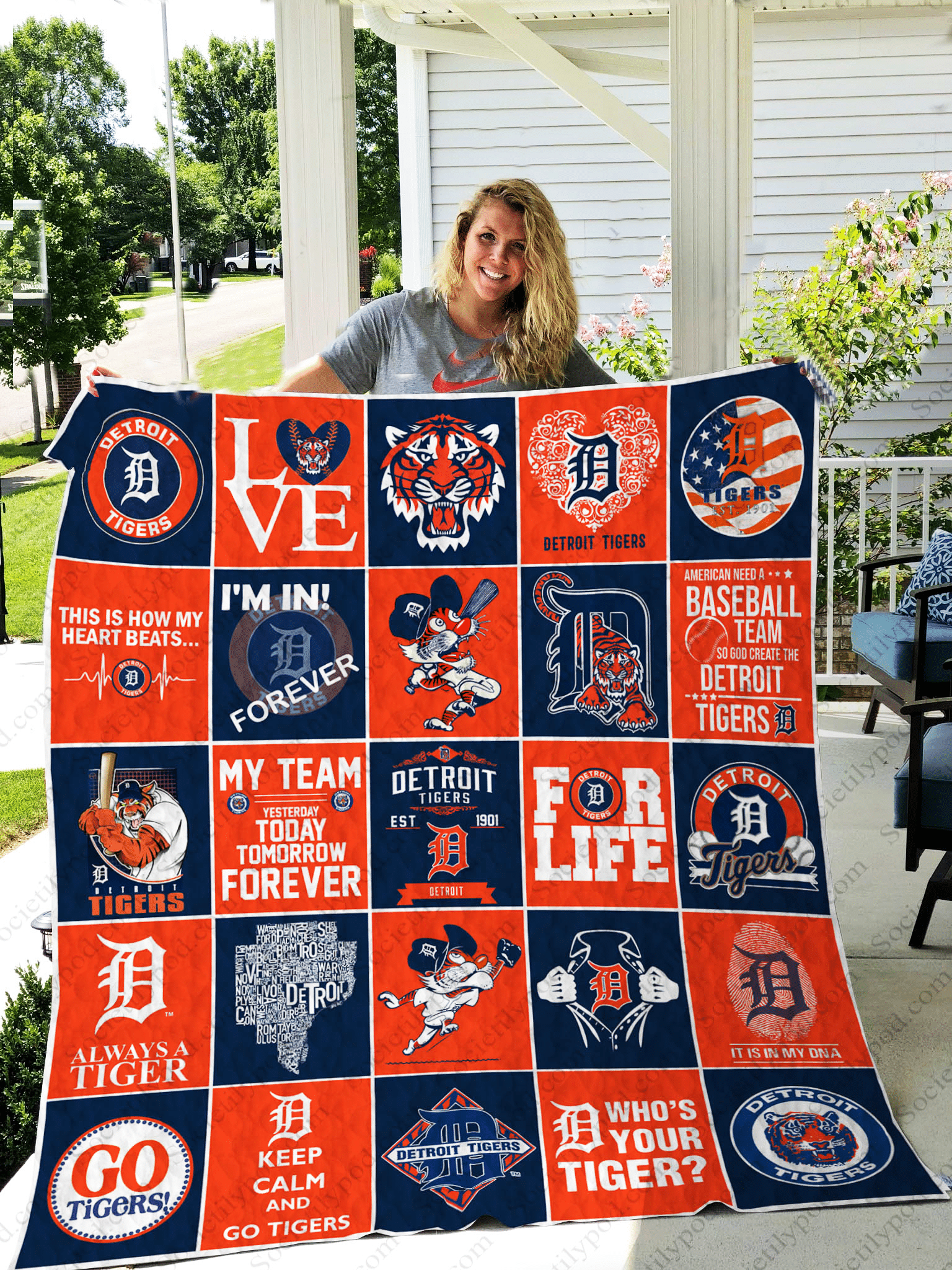 Detroit Tigers Blanket 1 Detroit Tigers Blanket