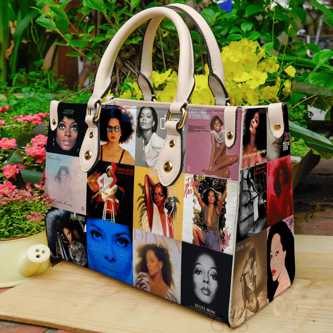 Diana Ross Leather Handbag 1 Diana Ross Leather Handbag
