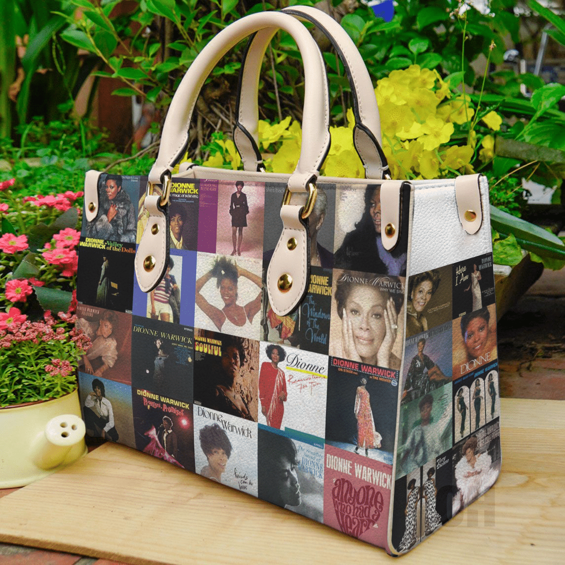 Dionne Warwick Leather Handbag 1 Dionne Warwick Leather Handbag