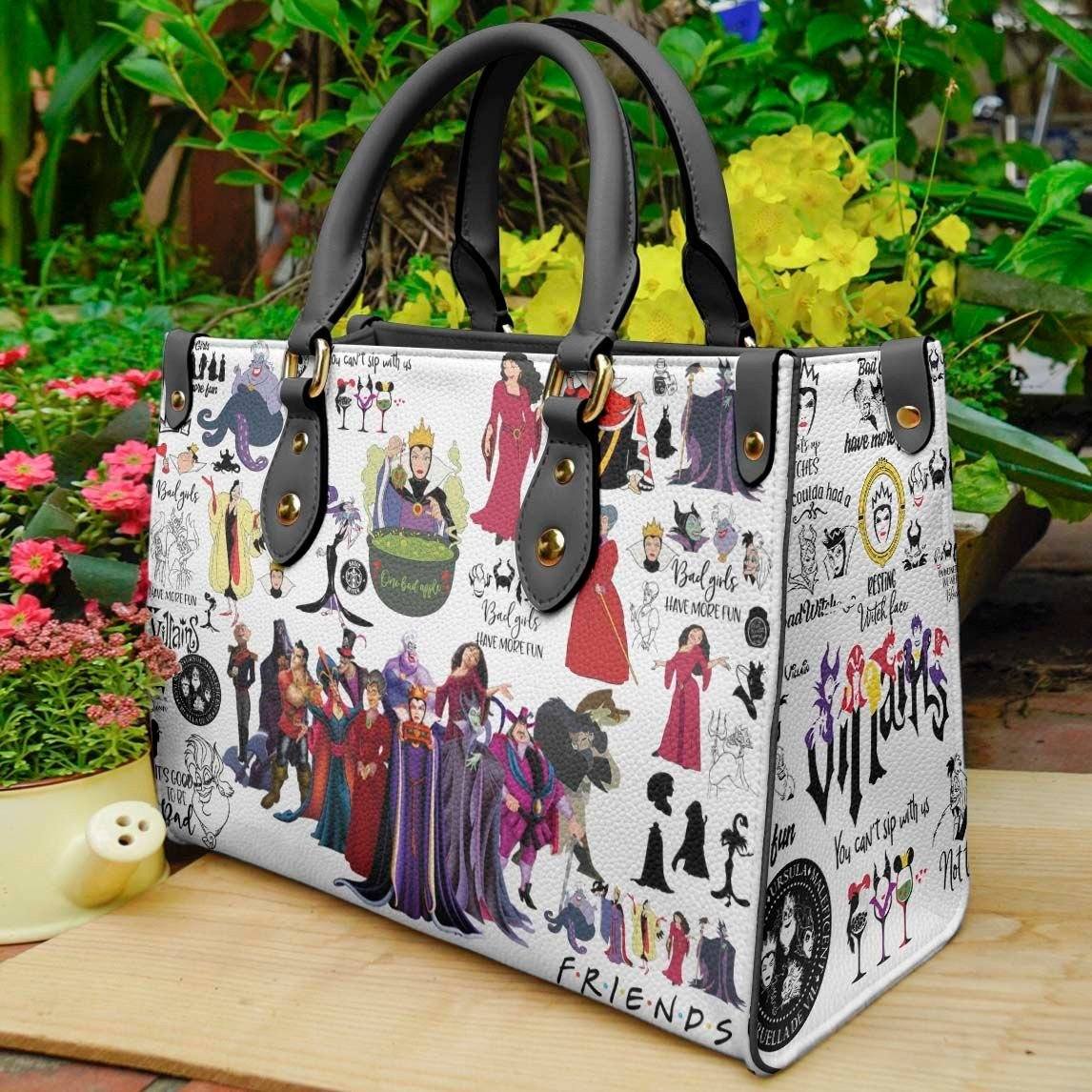 Disney Villains Leather Handbag 1 Disney Villains Leather Handbag