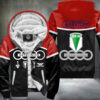 Dkw Auto Union Red Fleece Jacket