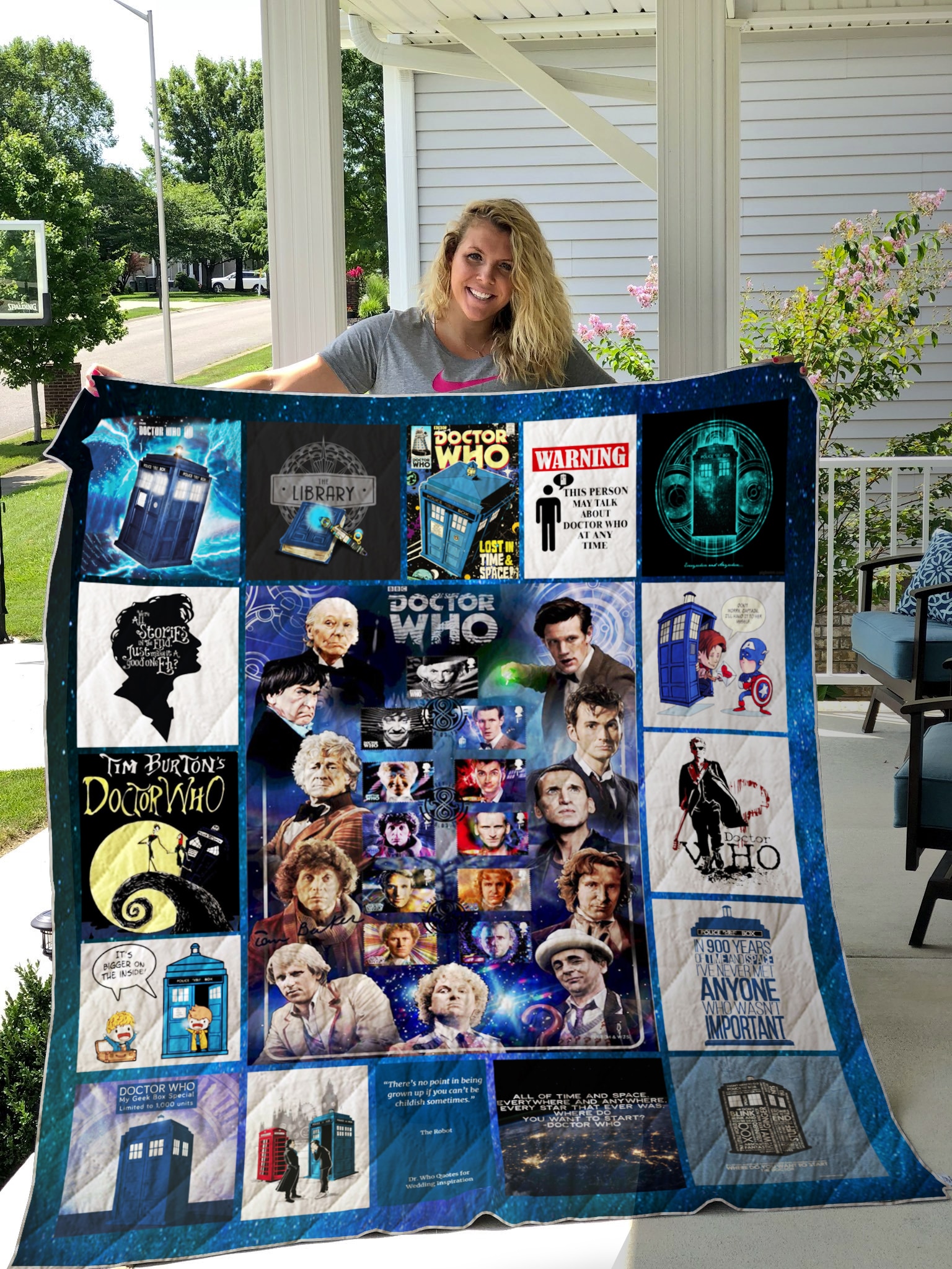 Doctor Who Blanket 1 Doctor Who Blanket