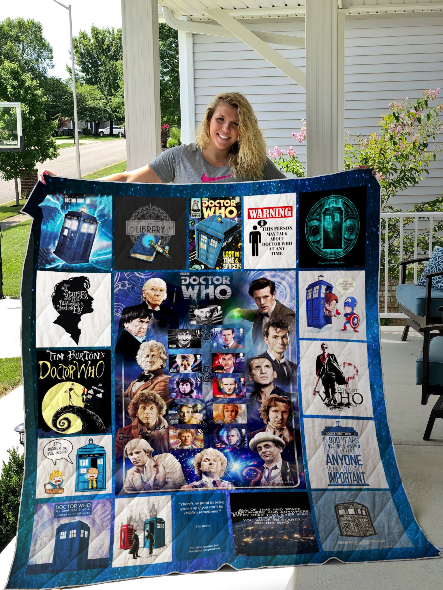 Doctor Who Blanket 1 Doctor Who Blanket