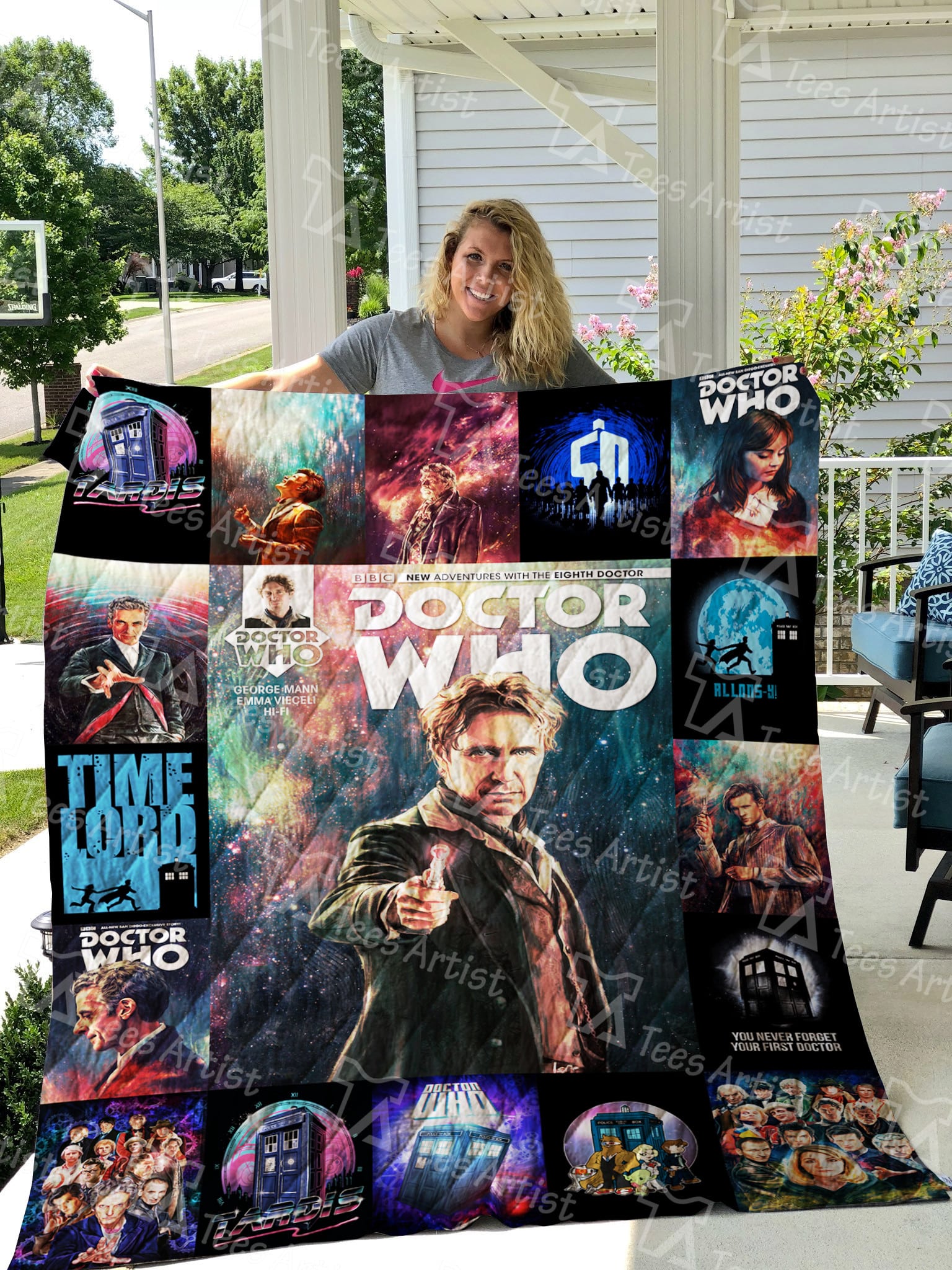 Doctor Who Blanket 1 Doctor Who Blanket