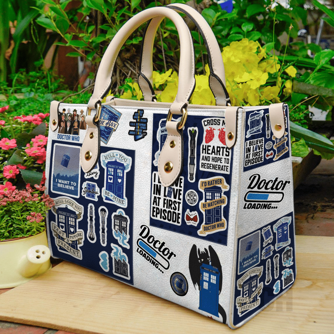 Doctor Who Leather Handbag 1 Doctor Who Leather Handbag