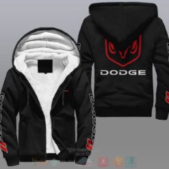 Dodge Charger, Challenger Black Fleece Jacket