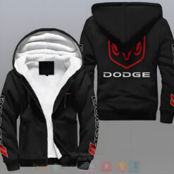 Dodge Charger Challenger Fleece Jacket 01