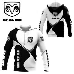Dodge Ram Hoodie Zip Hoodie 3D