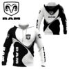 Dodge Ram Hoodie Zip Hoodie 3D