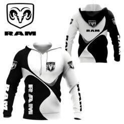 Dodge Ram Hoodie Zip Hoodie 3D