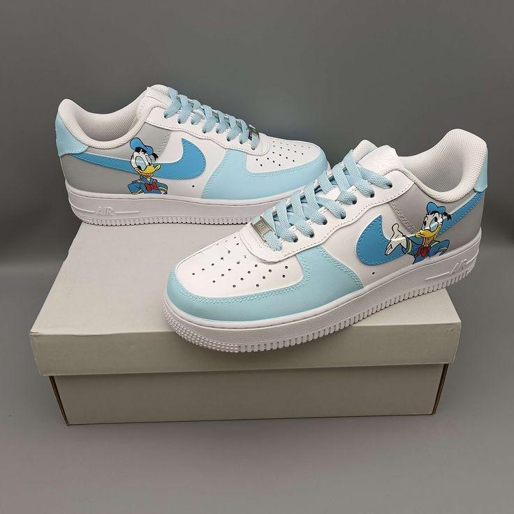 Donald Duck Air Force Shoes 1 Donald Duck Air Force Shoes