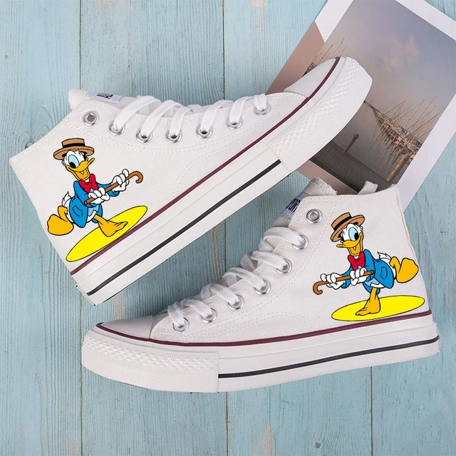 Donald Duck High Top Shoes 1 Donald Duck High Top Shoes