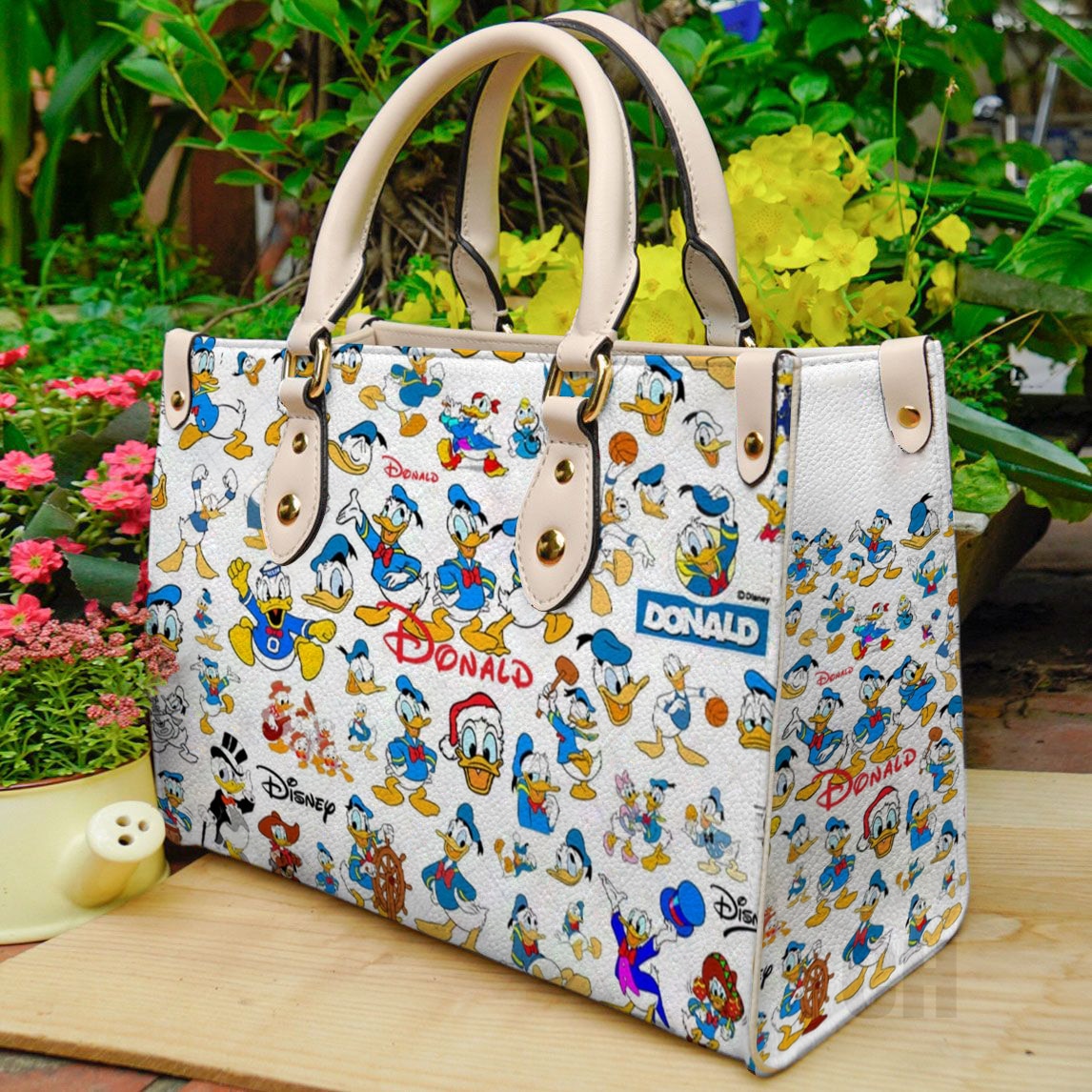 Donald Duck Leather Handbag 1 Donald Duck Leather Handbag