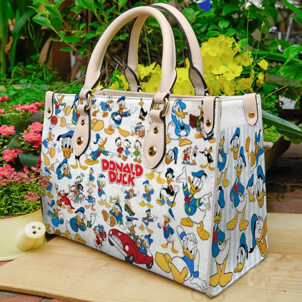 Donald Duck Leather Handbag 1 Donald Duck Leather Handbag