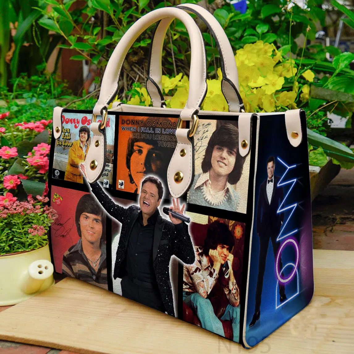 Donny Osmond Leather Handbag 1 Donny Osmond Leather Handbag