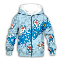 Doraemon A2 Hoodie Zip Hoodie