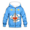 Doraemon Hoodie Zip Hoodie