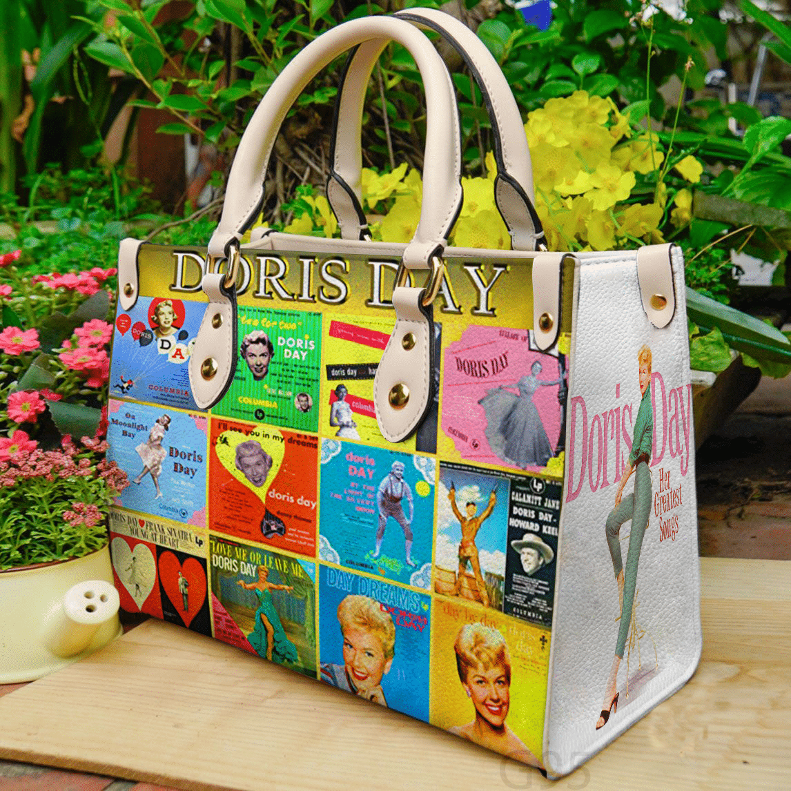 Doris Day Lover Leather Handbag 1 Doris Day Lover Leather Handbag