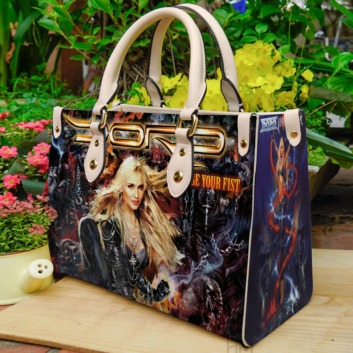 Doro Pesch Leather Handbag 1 Doro Pesch Leather Handbag