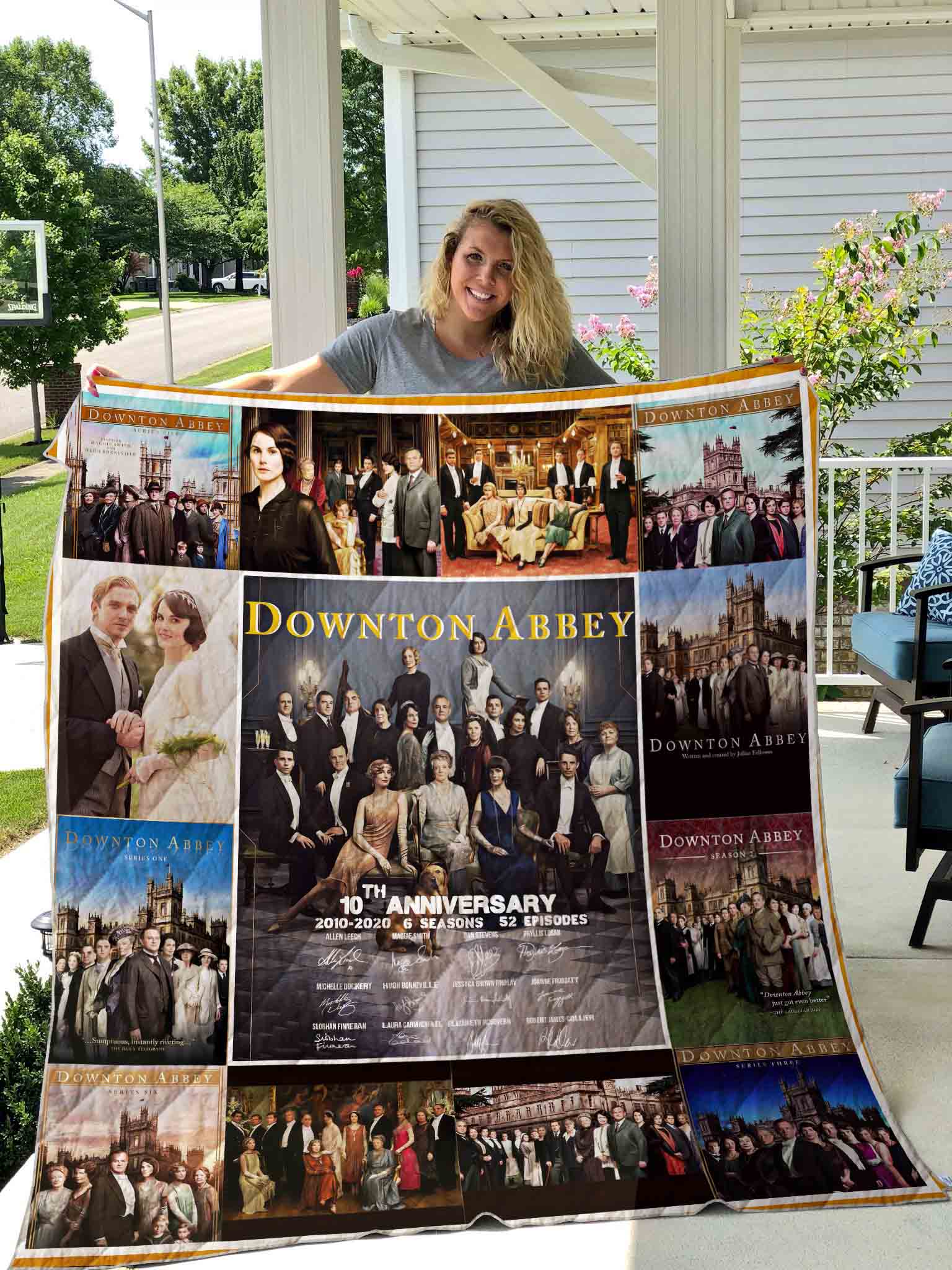 Downton Abbey Blanket 1 Downton Abbey Blanket