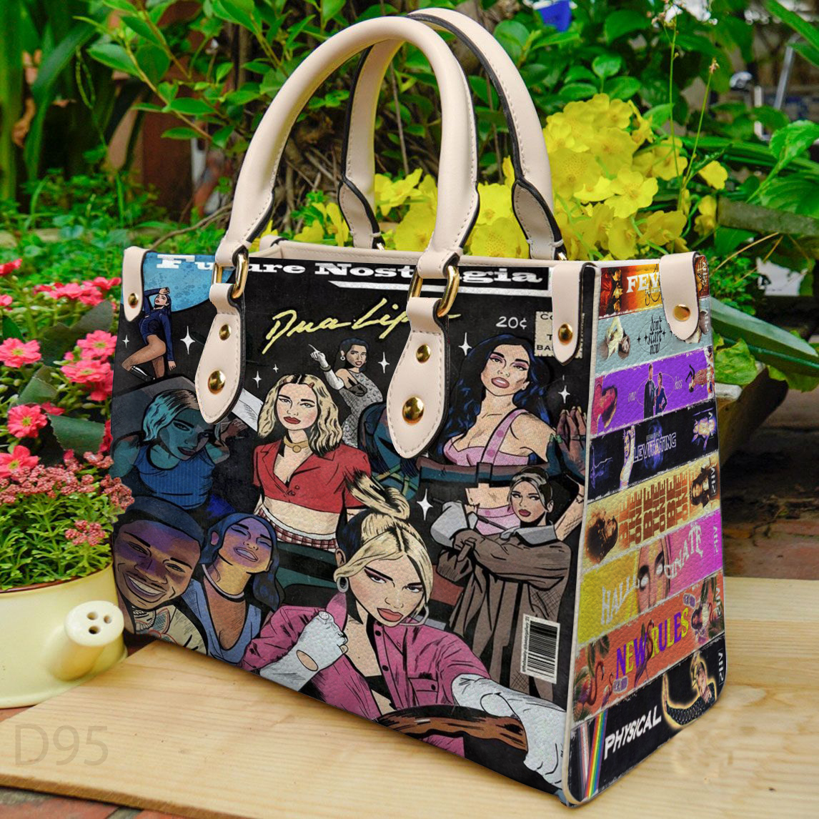 Dua Lipa Leather Handbag 1 Dua Lipa Leather Handbag