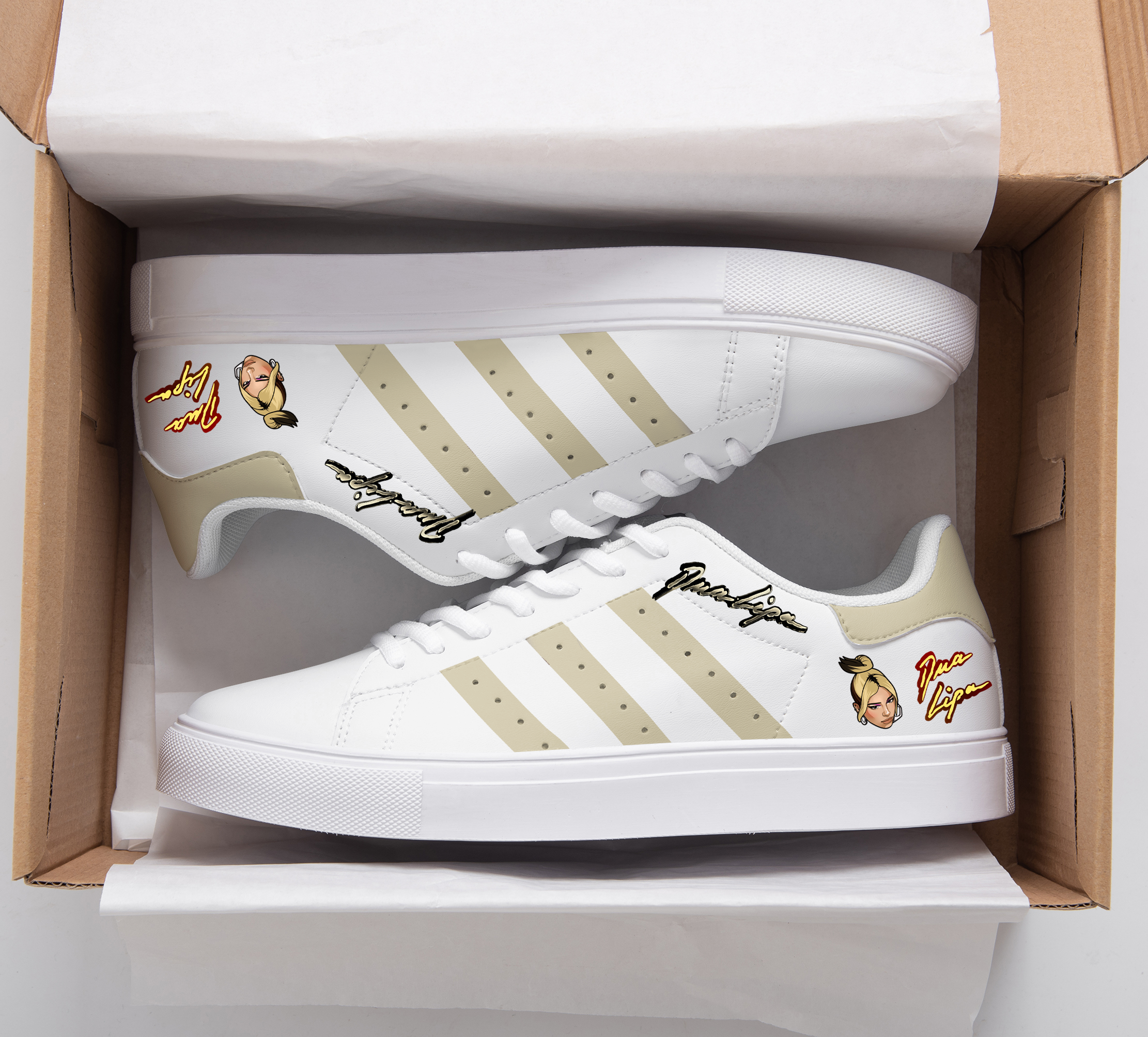 Dua Lipa Stan Smith Shoes 1 Dua Lipa Stan Smith Shoes