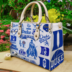 Duke Blue Devils 01 Leather Handbag