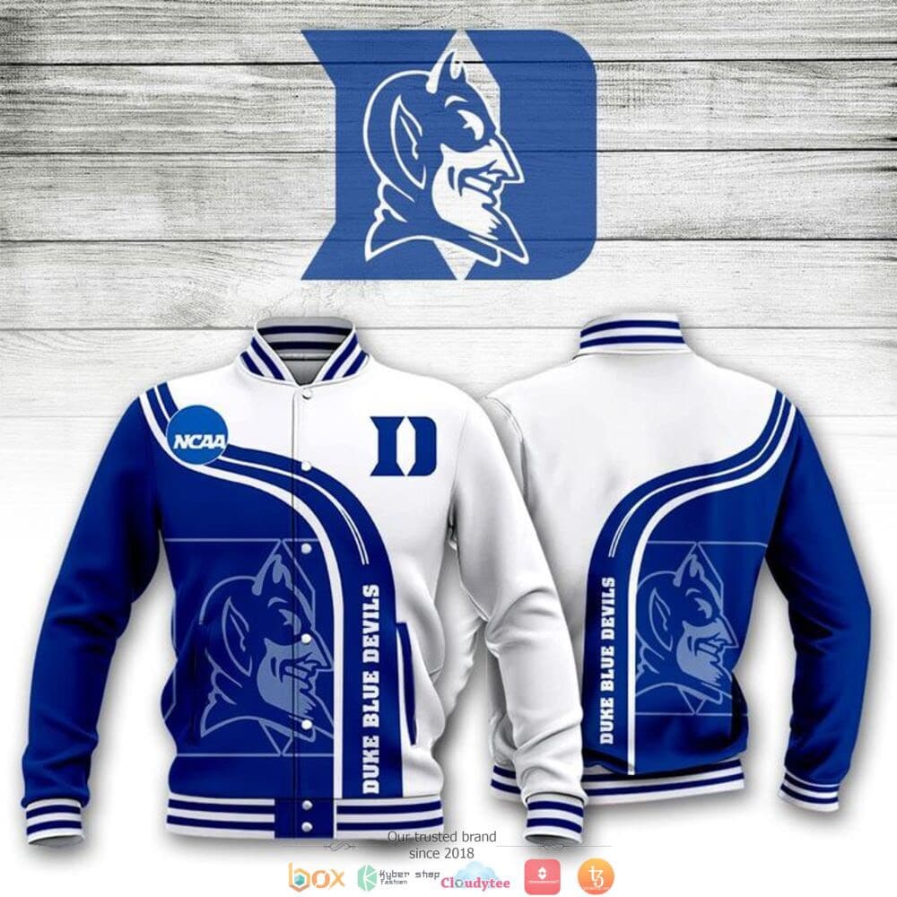 Duke Blue Devils Baseball Jacket 1 Duke Blue Devils Baseball Jacket