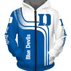 Duke Blue Devils Hoodie Zip Hoodie 3D