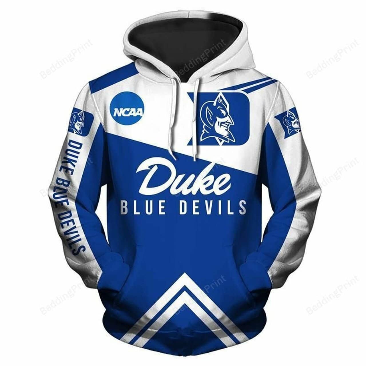 Duke Blue Devils Hoodie Zip Hoodie 3D 1 Duke Blue Devils Hoodie Zip Hoodie 3D