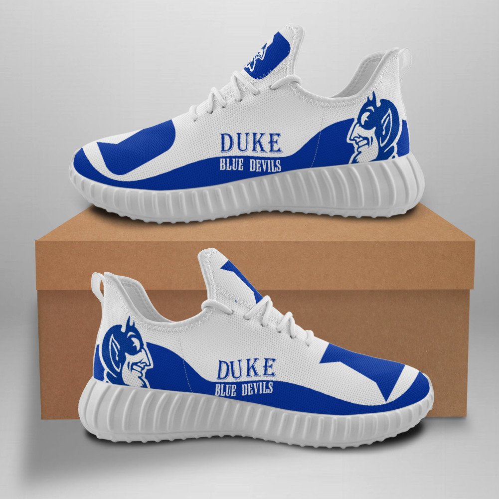 Duke Blue Devils White Reze Shoes 1 Duke Blue Devils White Reze Shoes