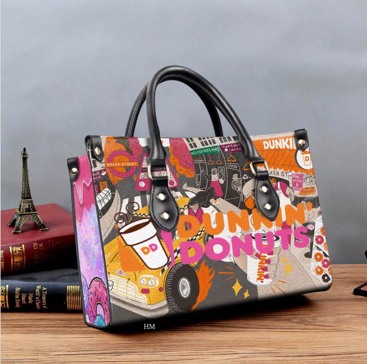 Dunkin Donuts Leather Handbag 1 Dunkin Donuts Leather Handbag