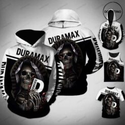 Duramax Hoodie Zip Hoodie 3D