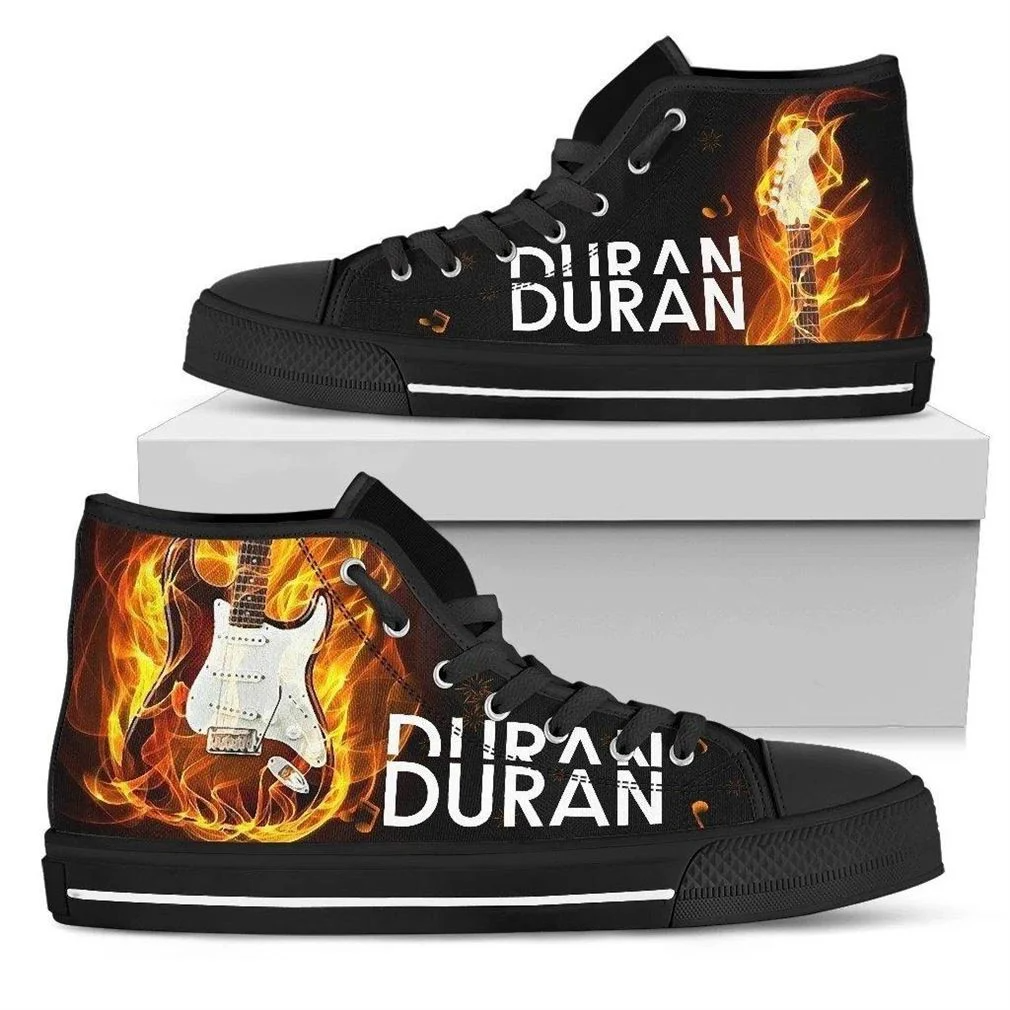 Duran Duran A1 High Top Shoes 1 Duran Duran A1 High Top Shoes