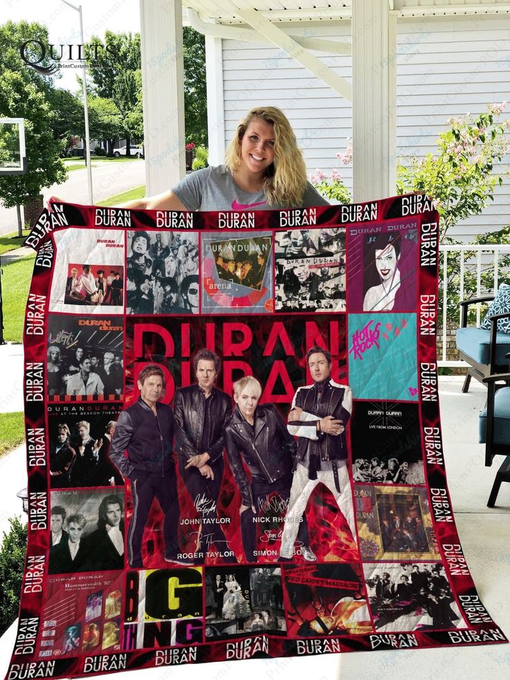 Duran Duran Band Blanket 1 Duran Duran Band Blanket