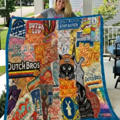 Dutch Bros Coffee Blanket