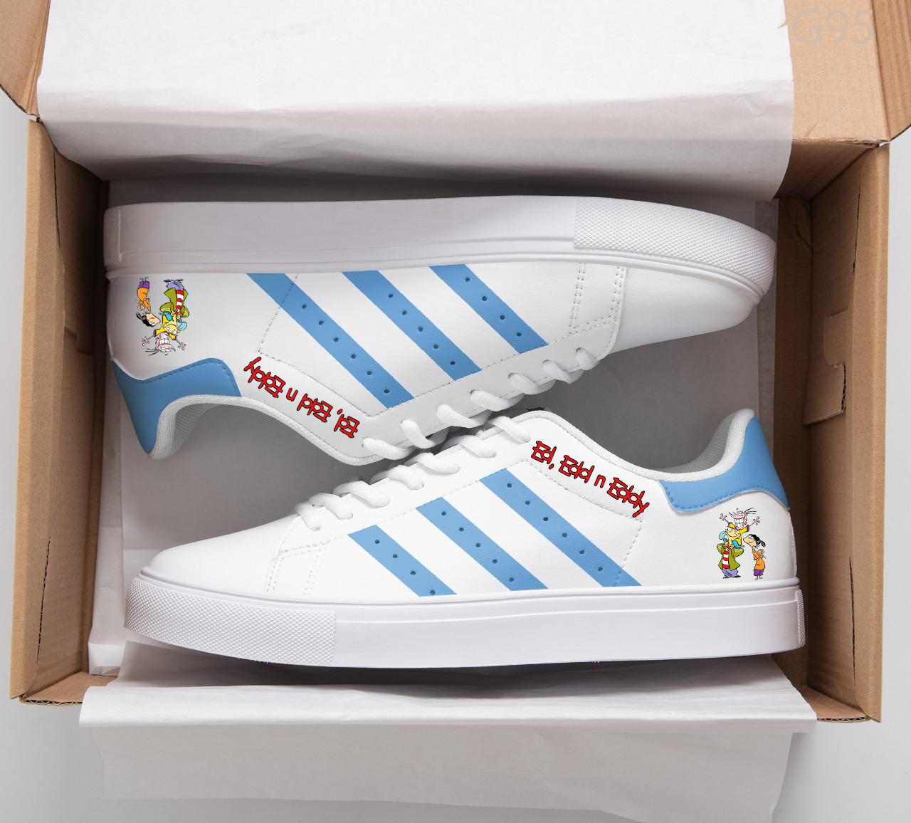 Ed, Edd N Eddy Stan Smith Shoes 1 Ed, Edd N Eddy Stan Smith Shoes