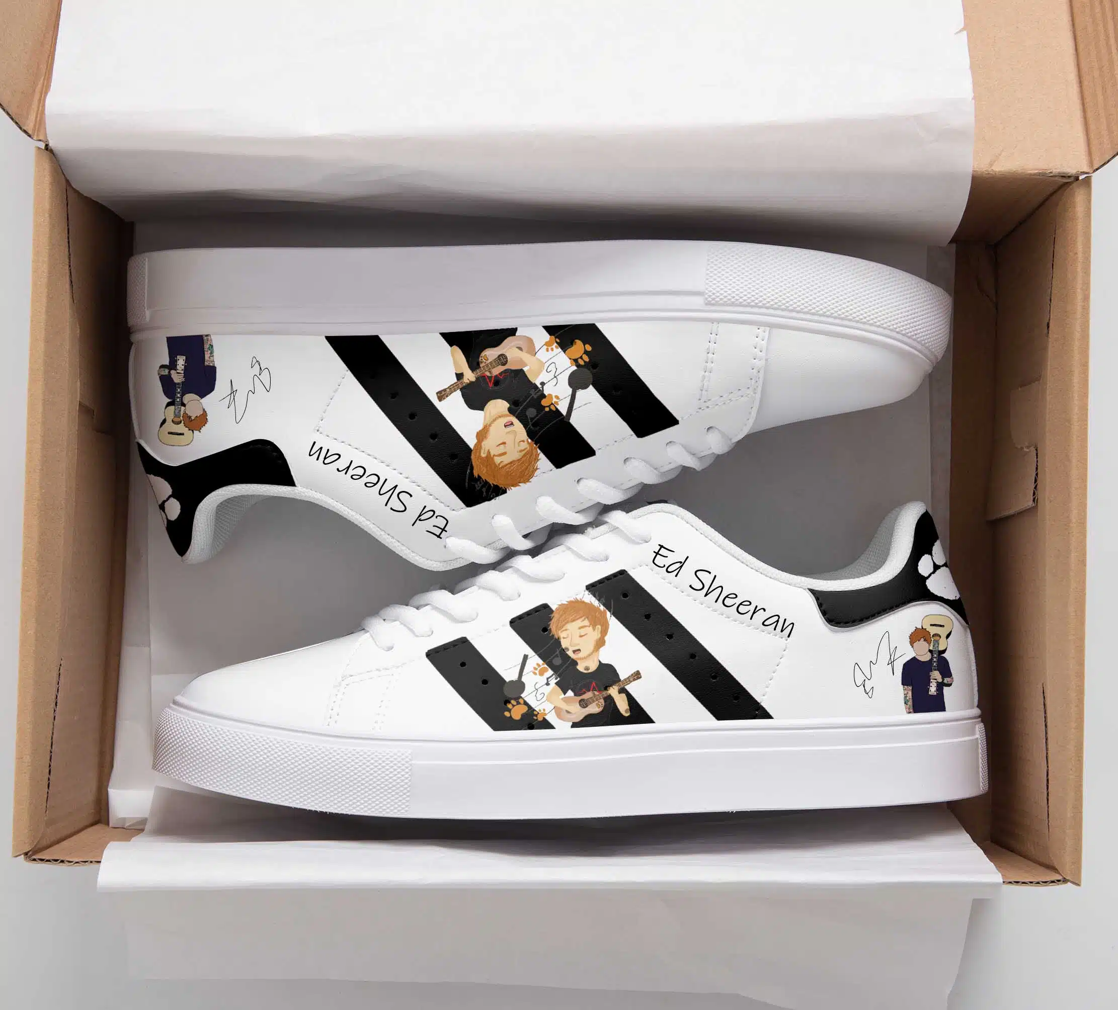 Ed Sheeran Love Stan Smith Shoes Skate Shoes 1 Ed Sheeran Love Stan Smith Shoes Skate Shoes