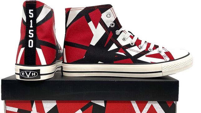 Eddie Van Halen High Top Shoes 1 Eddie Van Halen High Top Shoes