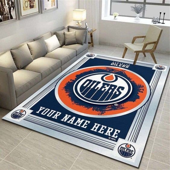 Edmonton Oilers Area Rug 1 Edmonton Oilers Area Rug