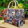 Edmonton Oilers Leather Handbag