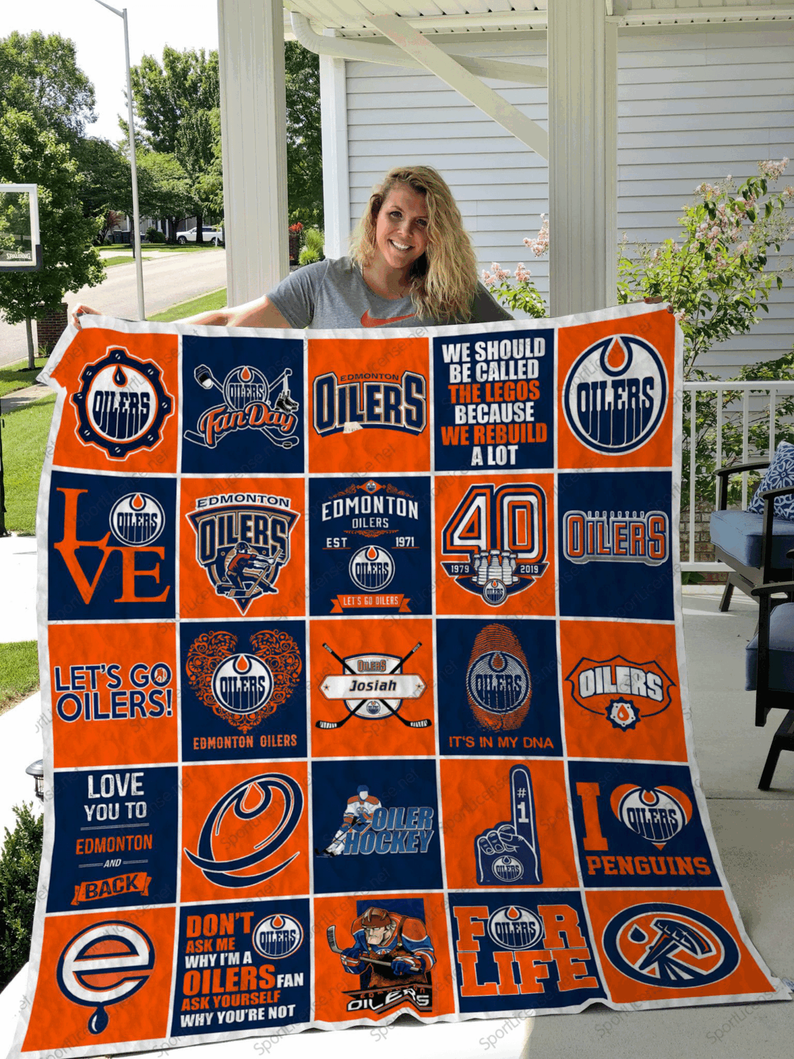 Edmonton Oilers Lover Blanket 1 Edmonton Oilers Lover Blanket