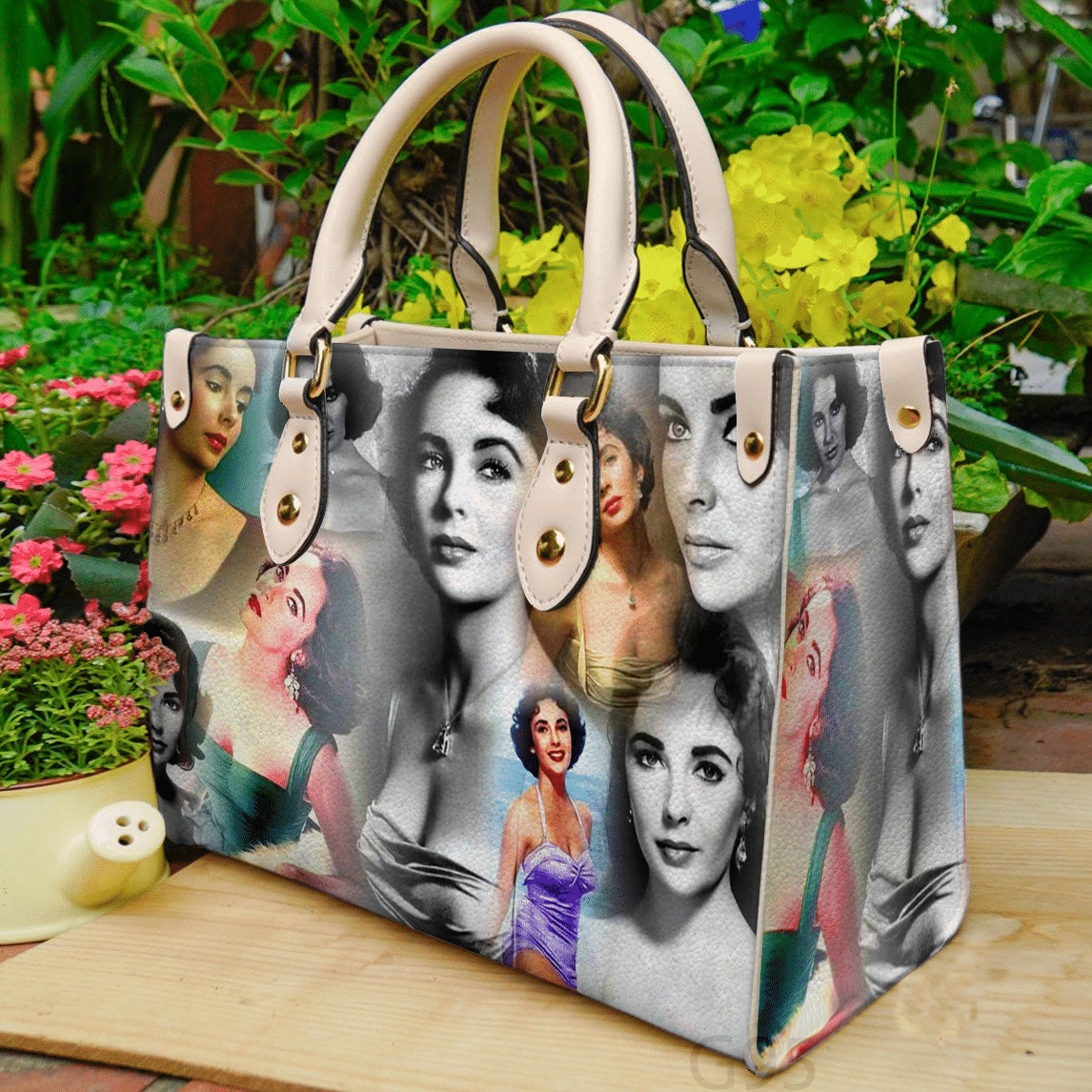 Elizabeth Taylor 2 Leather Handbag 1 Elizabeth Taylor 2 Leather Handbag
