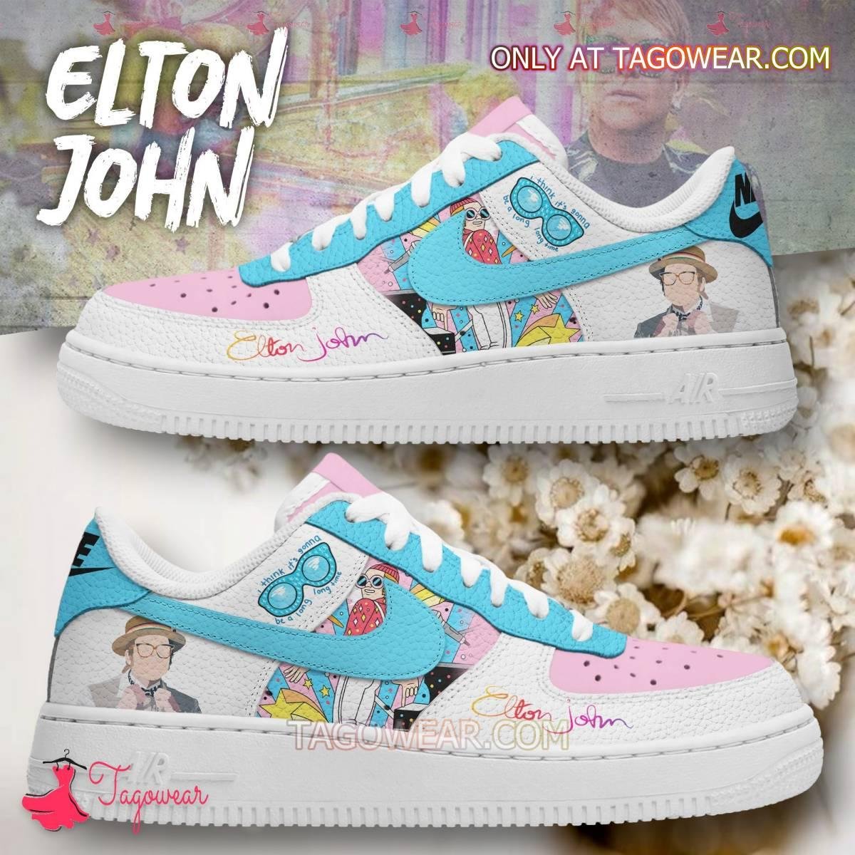 Elton John Air Force Shoes 1 Elton John Air Force Shoes