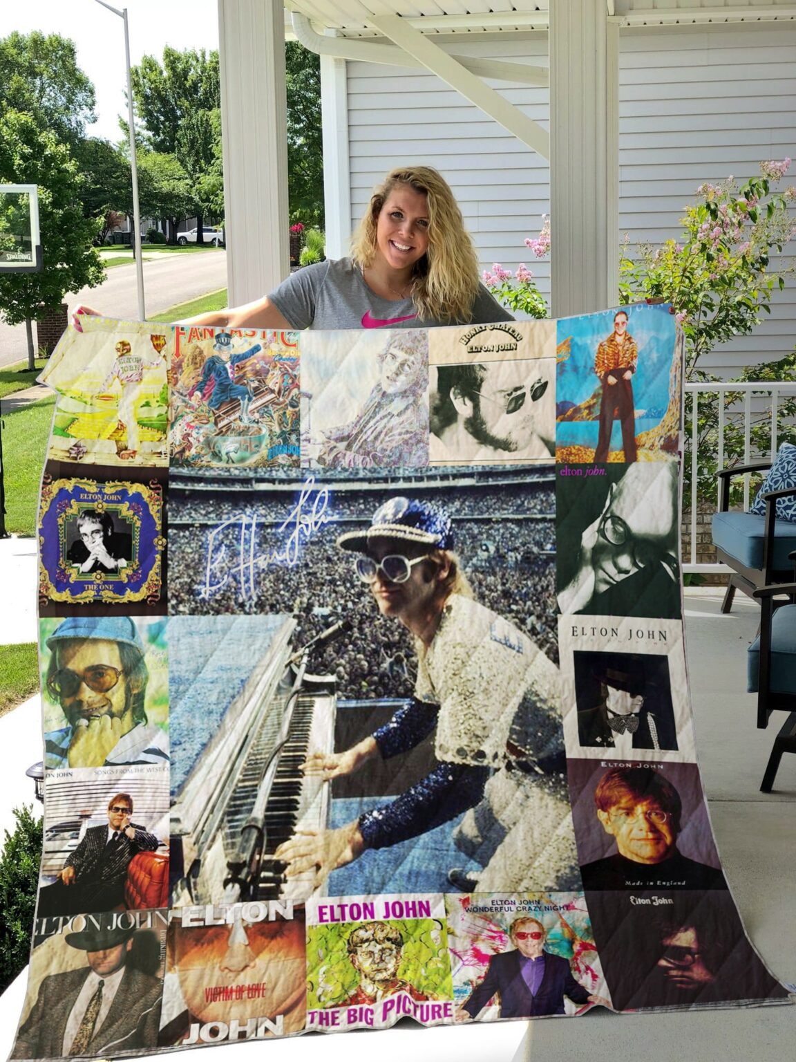 Elton John Blanket 1 Elton John Blanket