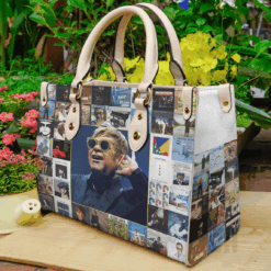 Elton John Leather Handbag
